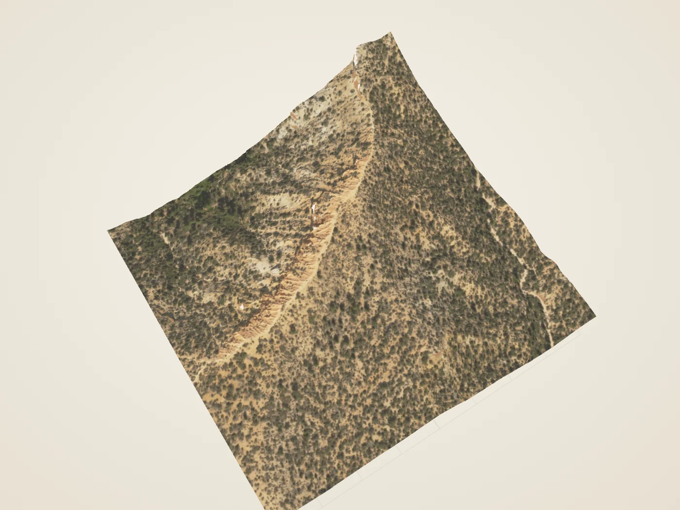 Source-classified ground around Hat Shop. Standing formations can be omitted, and cap undersides are unresolved.
